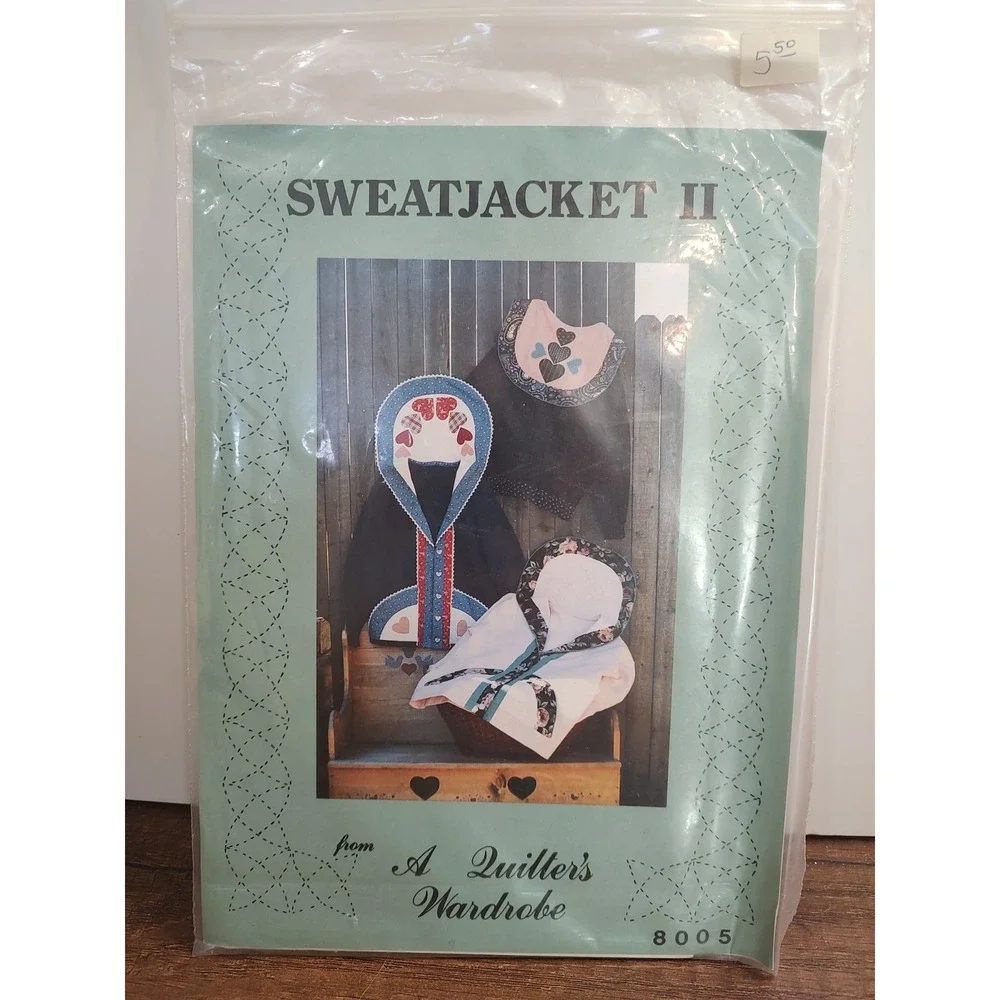 Sweatjacket II Quilters Wardrobe 8005 Craft Sewing Pattern UC P47